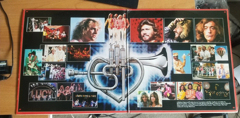 Sgt. Pepper's Lonely Hearts Club Band Soundtrack 2 LP RSO RS-2-4100 1978 Vinyl  - Image 2 of 4