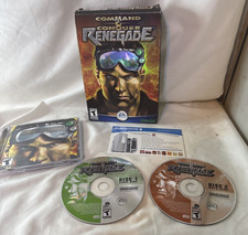 Command & Conquer: Renegade (PC, 2002) Big Box CD ROM EA game 2002 Teen