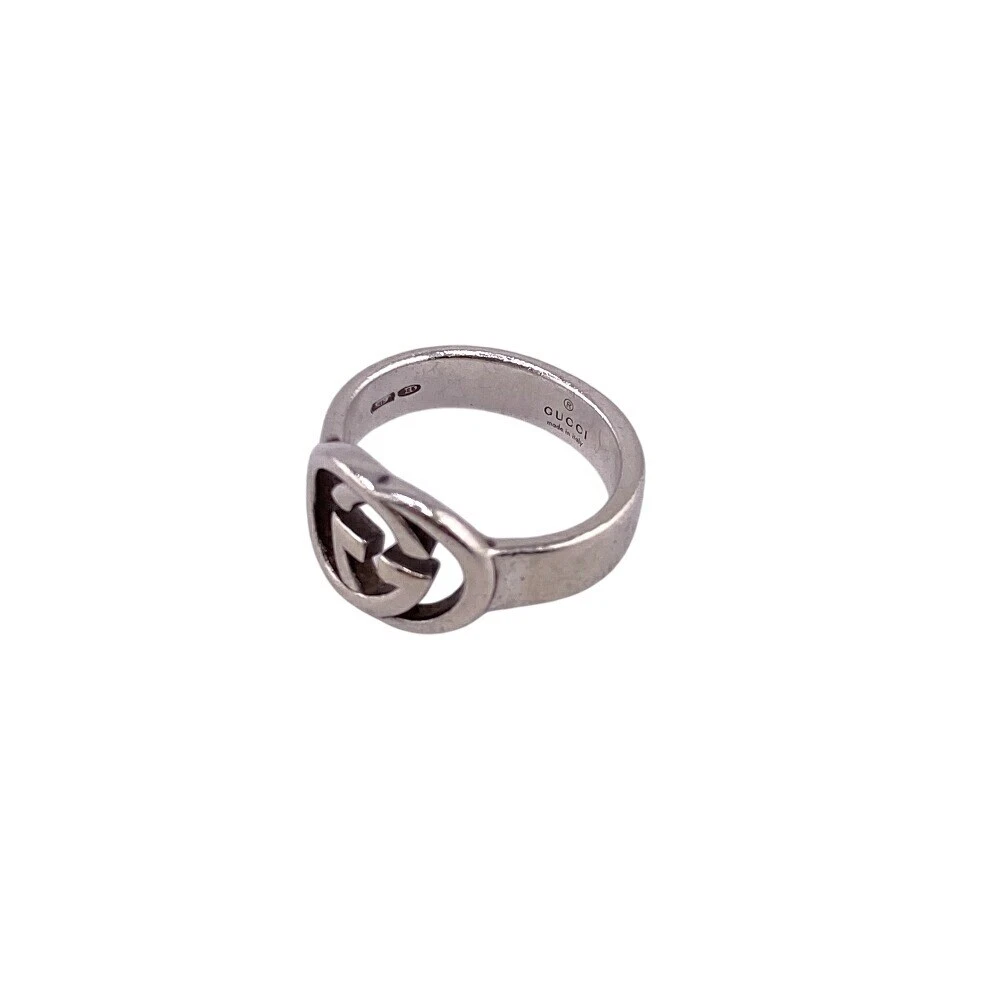 Gucci Bague à Enclenchement Argent 925 Unisexe US5.75 Bijoux Accessoires