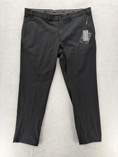 Michael Kors Bedford Pants Mens 40x30 Black Passport Collection Classic Fit NWT