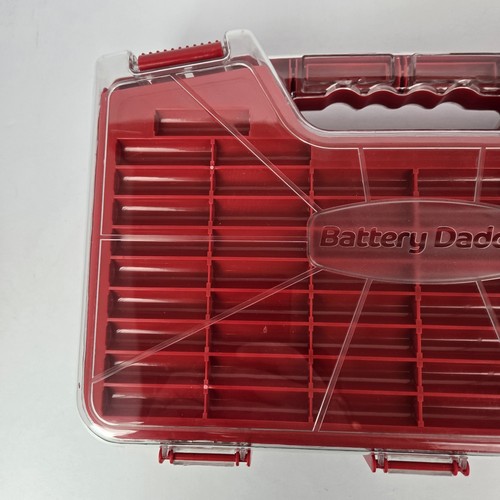 180 Battery Daddy Storage System Caddy Organizer with Case and Tester Seen On TV - Picture 6 of 10
