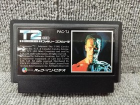 Terminator 2 Judgment Day Famicom NES Pack-In-Video 1991 Japan Boxed Manual Rare