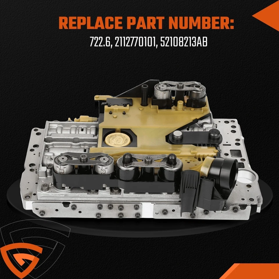 Transmission Valve Body W/Conductor Plate For Chrysler Dodge/Jaguar/Jeep 722.6 - Image 4 of 4