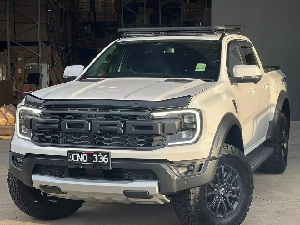 Ford Ranger Raptor Grill for Wildtrak XLT Sport Platinum 2022 + Next Gen Matte - image 3 of 4