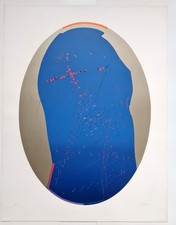 Hans Martin Erhardt, Siebdruck, handsigniert, Limitierte Auflage 38/90, 1967
