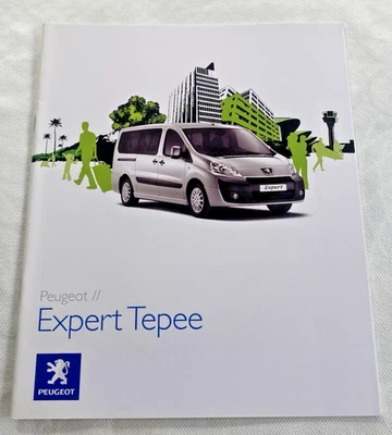 Brochure de Vente PEUGEOT Expert Tepee - Novembre 2008 - Bel Etat. - Photo 1/4