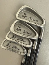 Titleist DCI Oversize + 5 6 7 8 Iron Set Select Custom Graphite Shaft Stiff RH