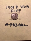 (1) 1909 VDB 09VDB Lincoln Wheat Penny - Fine Very Fine + Buyer grade #483ABC