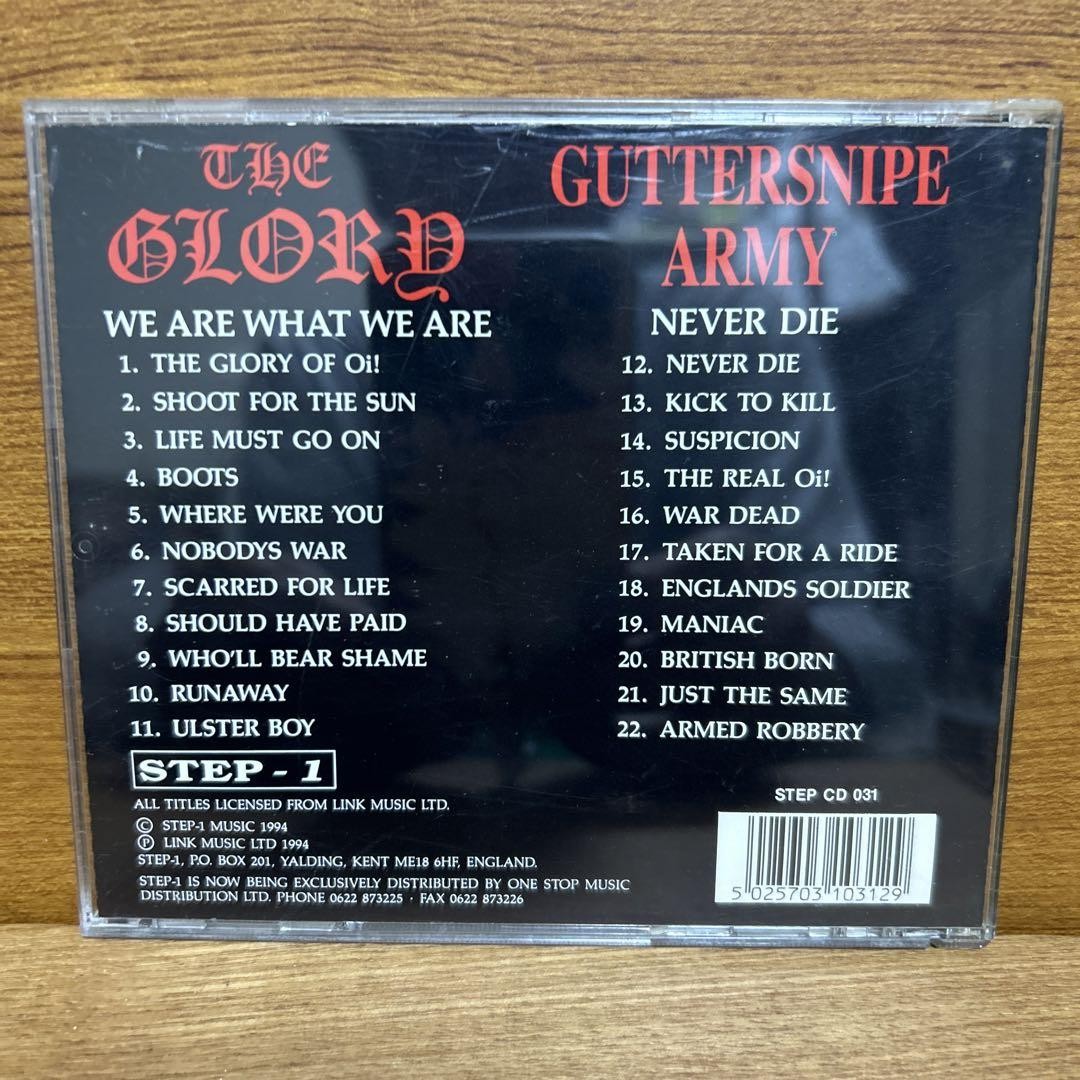 洋楽 THE GLORY / GUTTERSNIPE ARMY The Glory / Guttersnipe Army | eBay