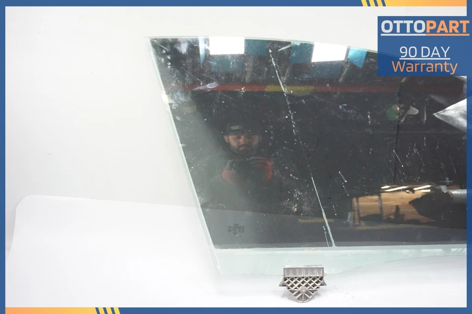 AUDI A8 Quattro 2003-2010 puerta ventana lateral pasajero delantero derecho vidrio OEM Foto 2 de 4