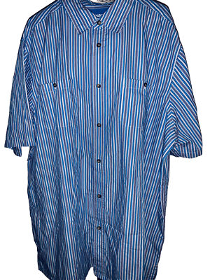 KINGSIZE MENS SHIRT 3XLT Button Down Two  Front Pockets