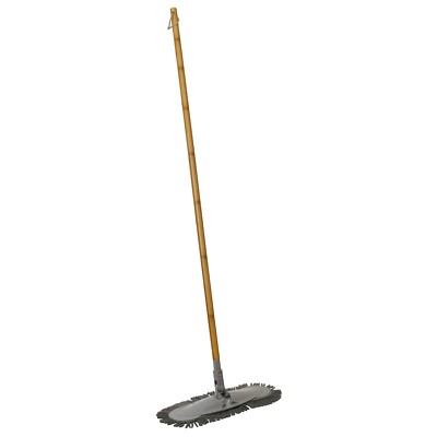 JVL Bambus Chenille Mop Bodenreinigungsmop mit Bambusgriff