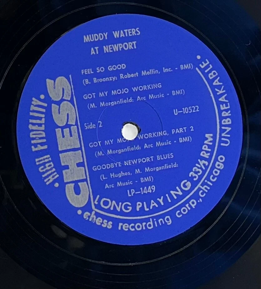 LP: Muddy Waters – Muddy Waters At Newport 1960, Chess, Mono, 1960, Chicago Blue - Image 4 of 4