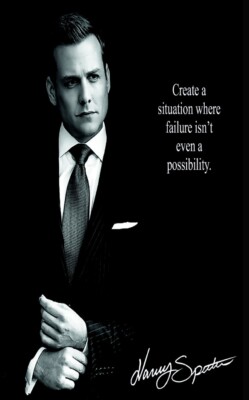 Harvey Specter Quotes Print Rolled Wall Abstract Poster