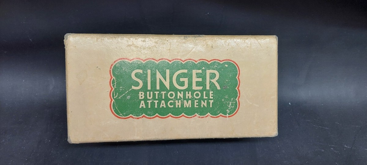 Vintage Singer Buttonhole Attachment 121795 For Lock Stitch