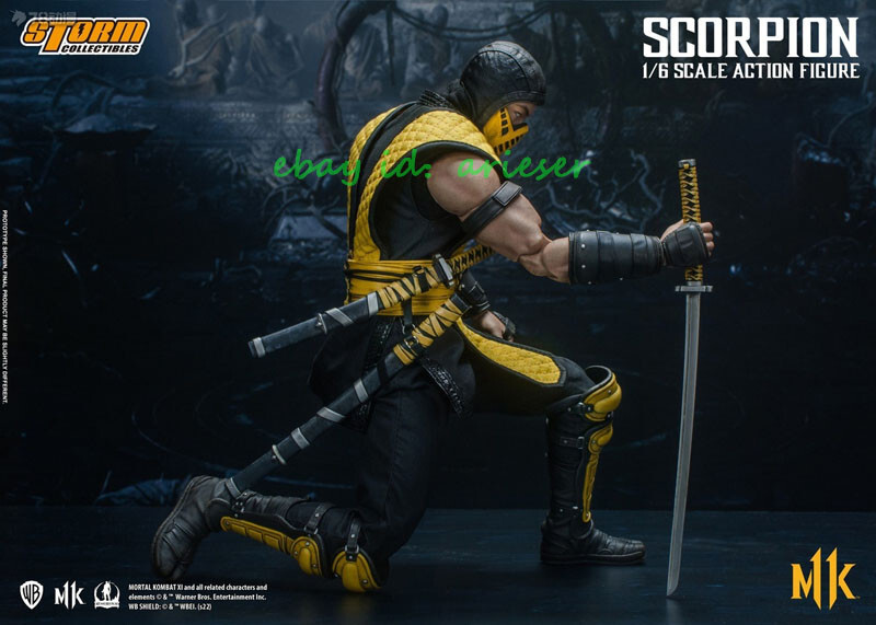 Storm Collectibles 1/6 Scorpion Mortal Kombat In Stock New Toys