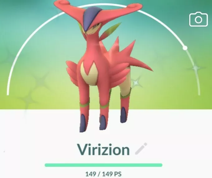 Pokemon go 💥💥shiny Virizion💥💥 !!