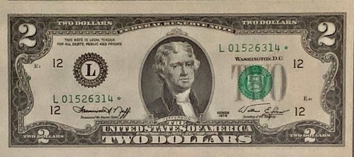 1976 Uncut, 2 Sheets of 16, $2 TWO DOLLAR "STAR" BILLS **Framed in Plexiglass** - Picture 6 of 7