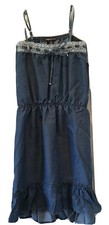Limited Too Girls' Casual Dress, 2770 Medium Blue Denim, 6X