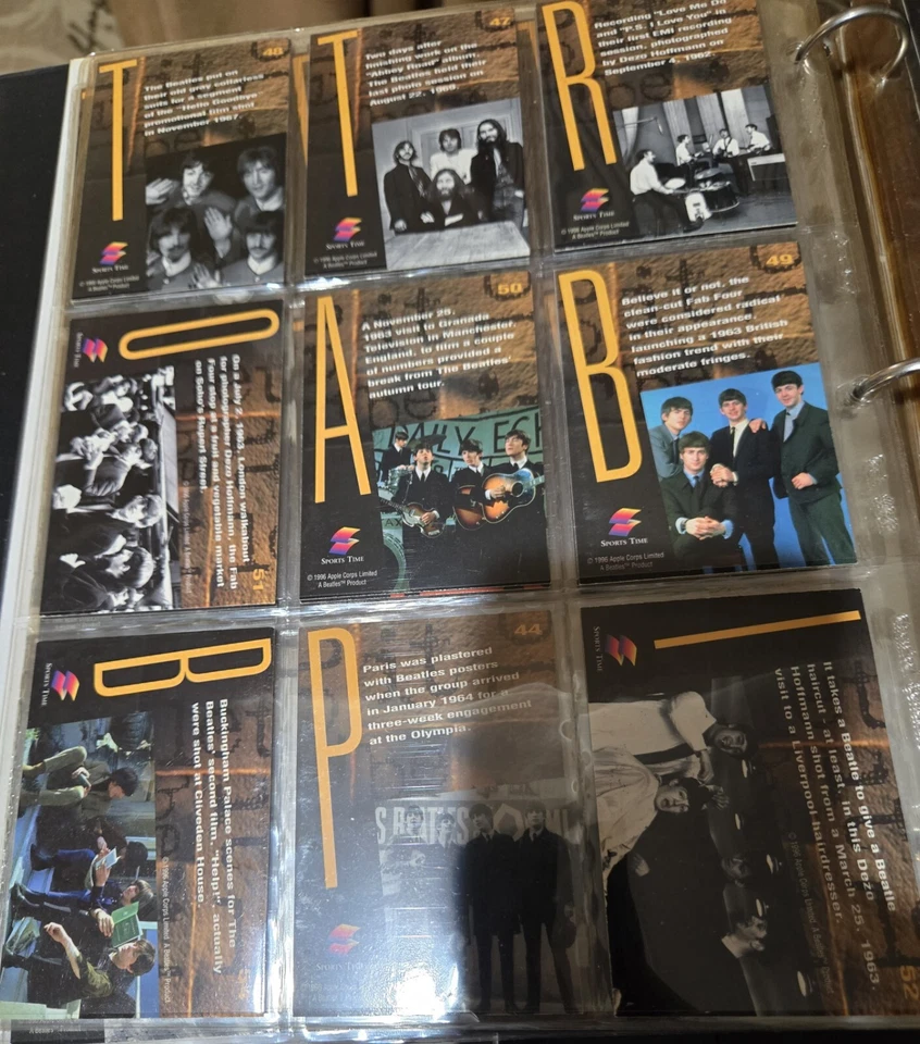 1996 Apple Corp The Beatles Signature Series Redemption Cards (not complete) - Image 2 of 4