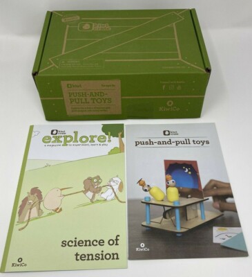 KiwiCo - Push-And-Pull Toys - Science Project - Ages 5+