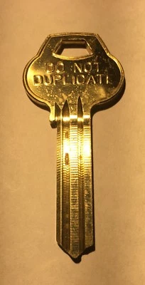 Lot of Corbin Russwin 7 Pin Key Blanks H4 Keyway