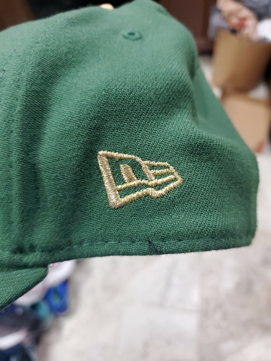 ULTRA RARE Santos Laguna New Era 59FIFTY Fitted Hat M/L Green