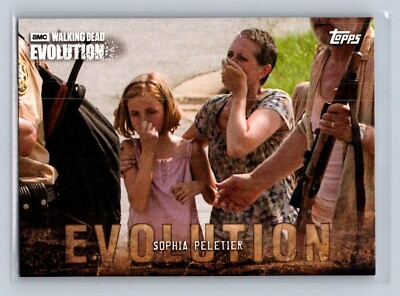 Sophia Peletier - 2017 Walking Dead Evolution Base  Card # 95