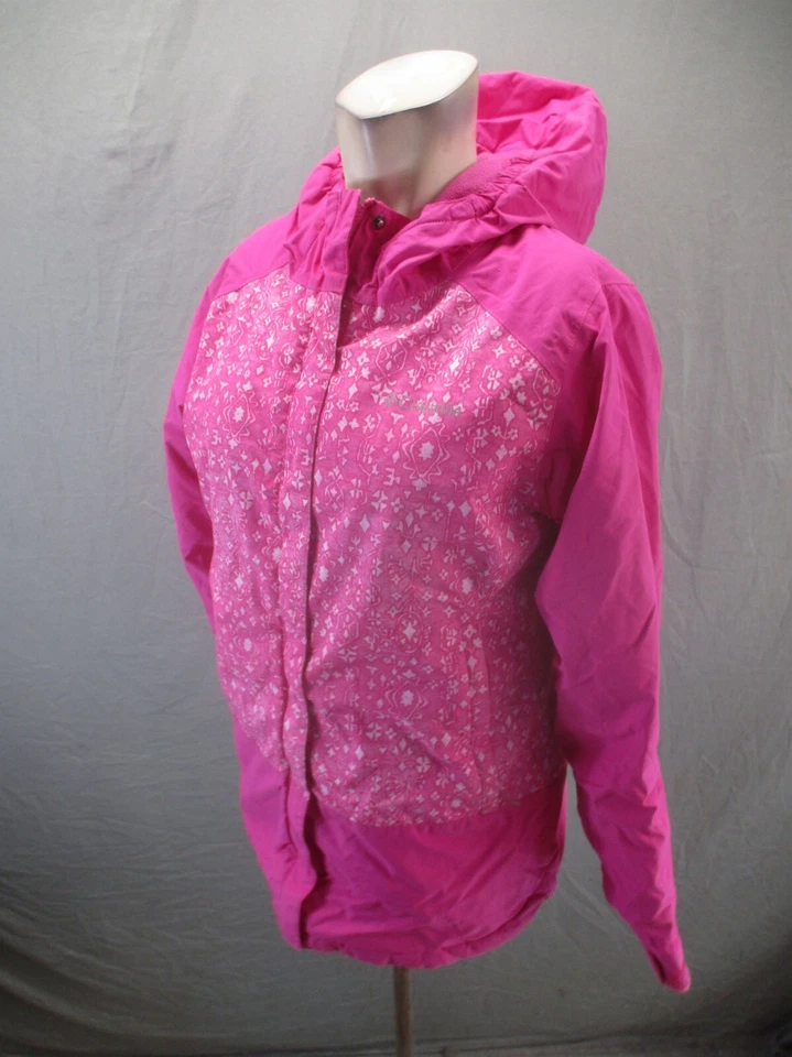 Columbia Talla XL (18-20) Niñas Rosa Cremallera Completa Polvo Falda Snowboard Chaqueta 467 Foto 3 de 4