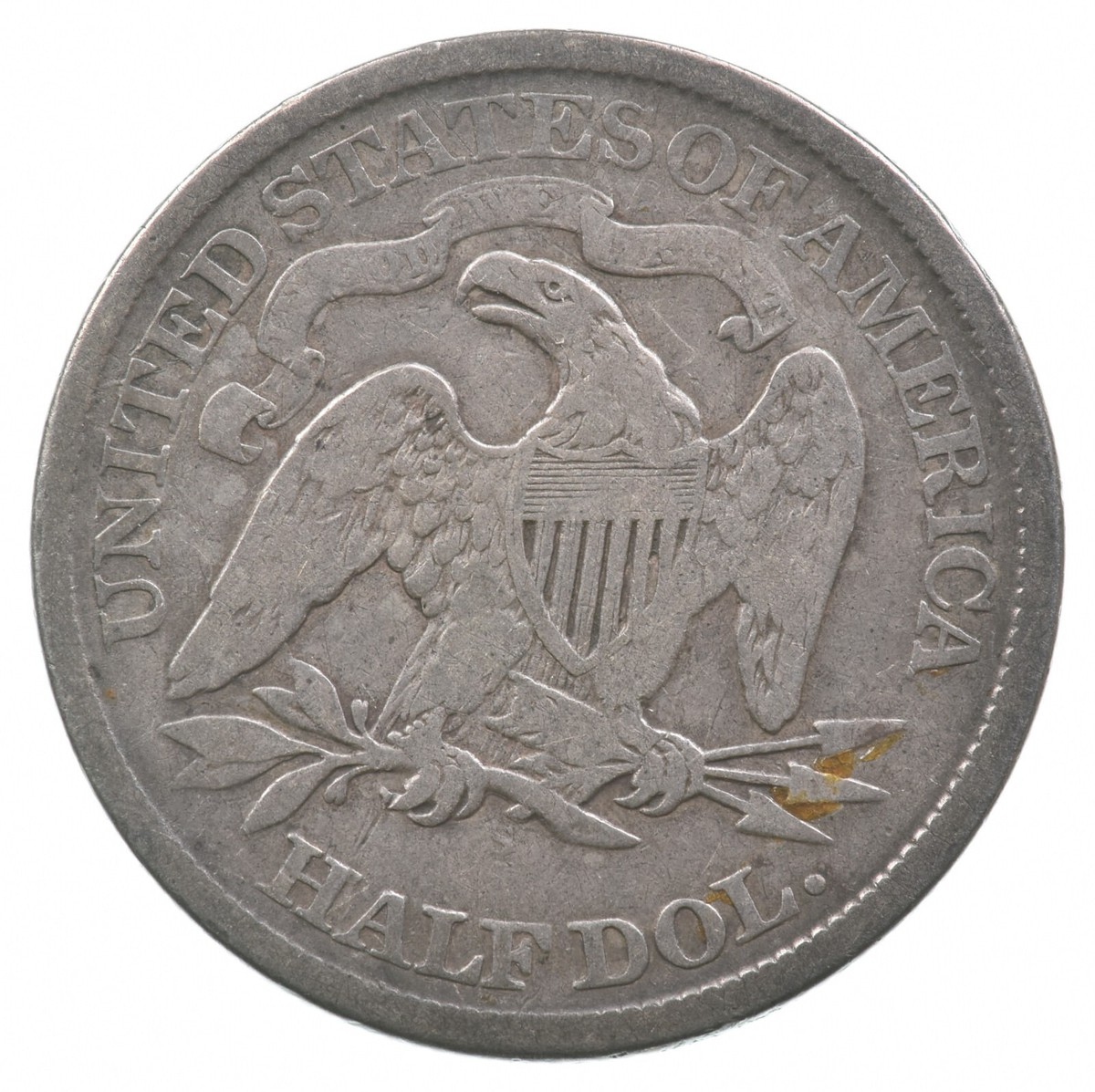 コレクション 1860 Seated Liberty Half Dollar 1861-S Seated Liberty Half Dollar WHZ Countermark *5549 | eBay