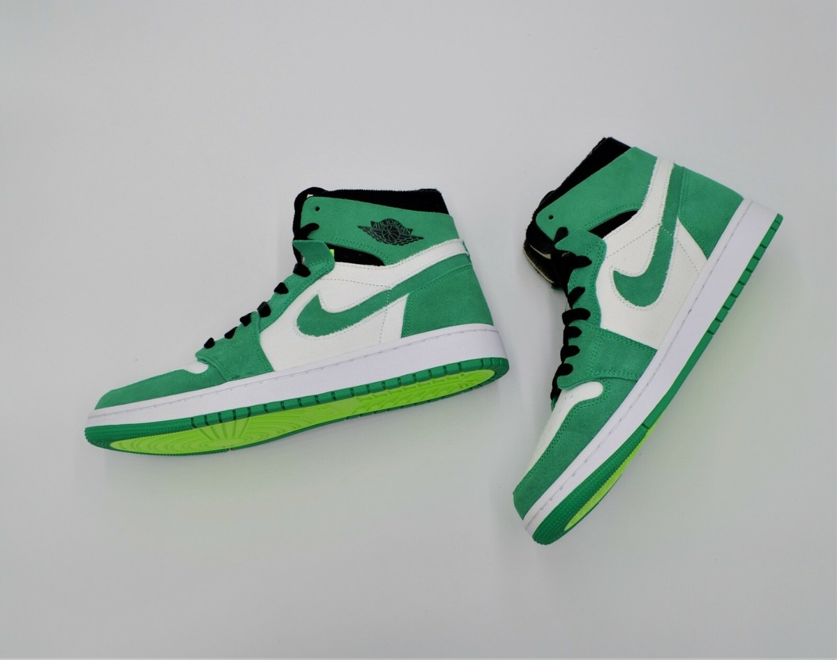 NEW AIR JORDAN 1 ZOOM CMFT STADIUM GREEN MEN'S SHOES SIZE 10