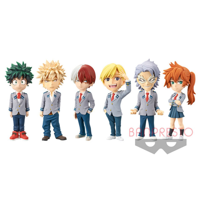 My Hero Academia World Collectable Figure WCF vol.4 6 type Banpresto NEW F/S | eBay