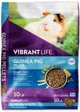 Guinea Pig Diet 10LB,Small Rodent,No Artificial Color Or Preservatives,New