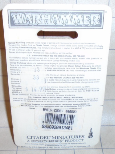 Warhammer Savage Orc Boar Boyz Command Blister Metal Nuevo en Caja (D89-53) - Imagen 3 de 4