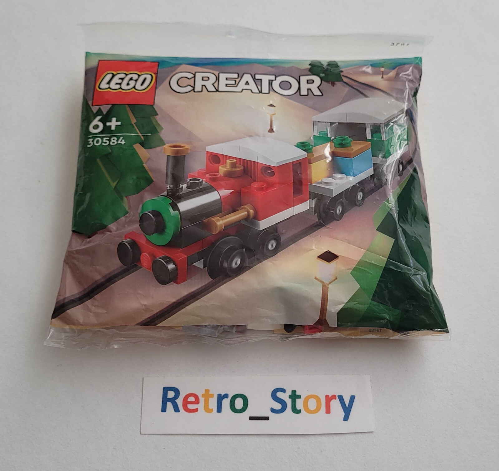 Non Communiqué Multicolore Lego 30584 Le Train De Noël D'hiver - Image 2