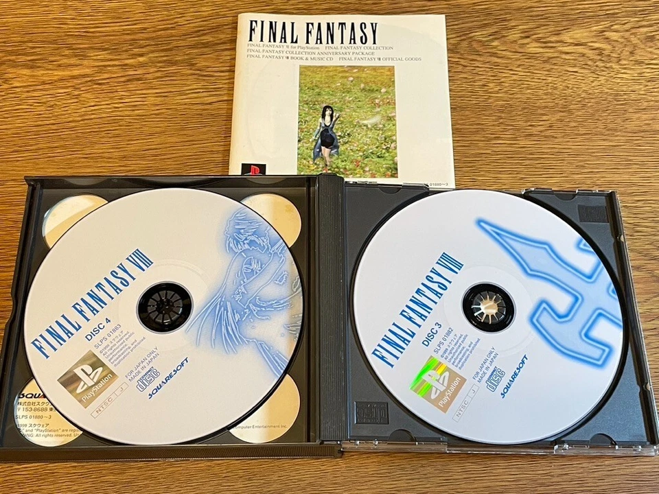 SONY PLAYSTATION  PS  JAPAN FINAL FANTASY 8 Ⅷ - Image 3 of 3