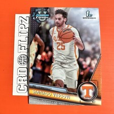 2023-24 Bowman University Chrome Santiago Vescovi #78 Rookie RC Tennessee Vols