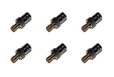 6Pcs SMA Female Jack to BNC Female Jack for HT Handy-Talkie Ham Radio Adapter 6X