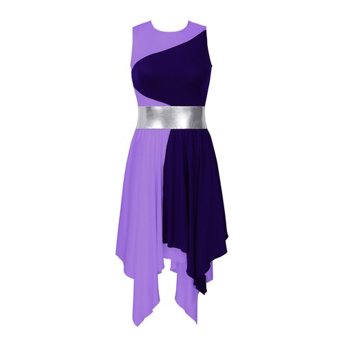 Costume lirico donna liturgico ballo lode abiti color block culto - Foto 19 di 103