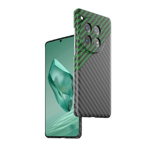 "Luxus Kohlefaser Textur PC Hart Rücken Stoßfeste Hülle für Oneplus 12 5G 6,82" - Bild 28 von 29