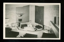 Real Photo postcard RPPC Church view Vintage