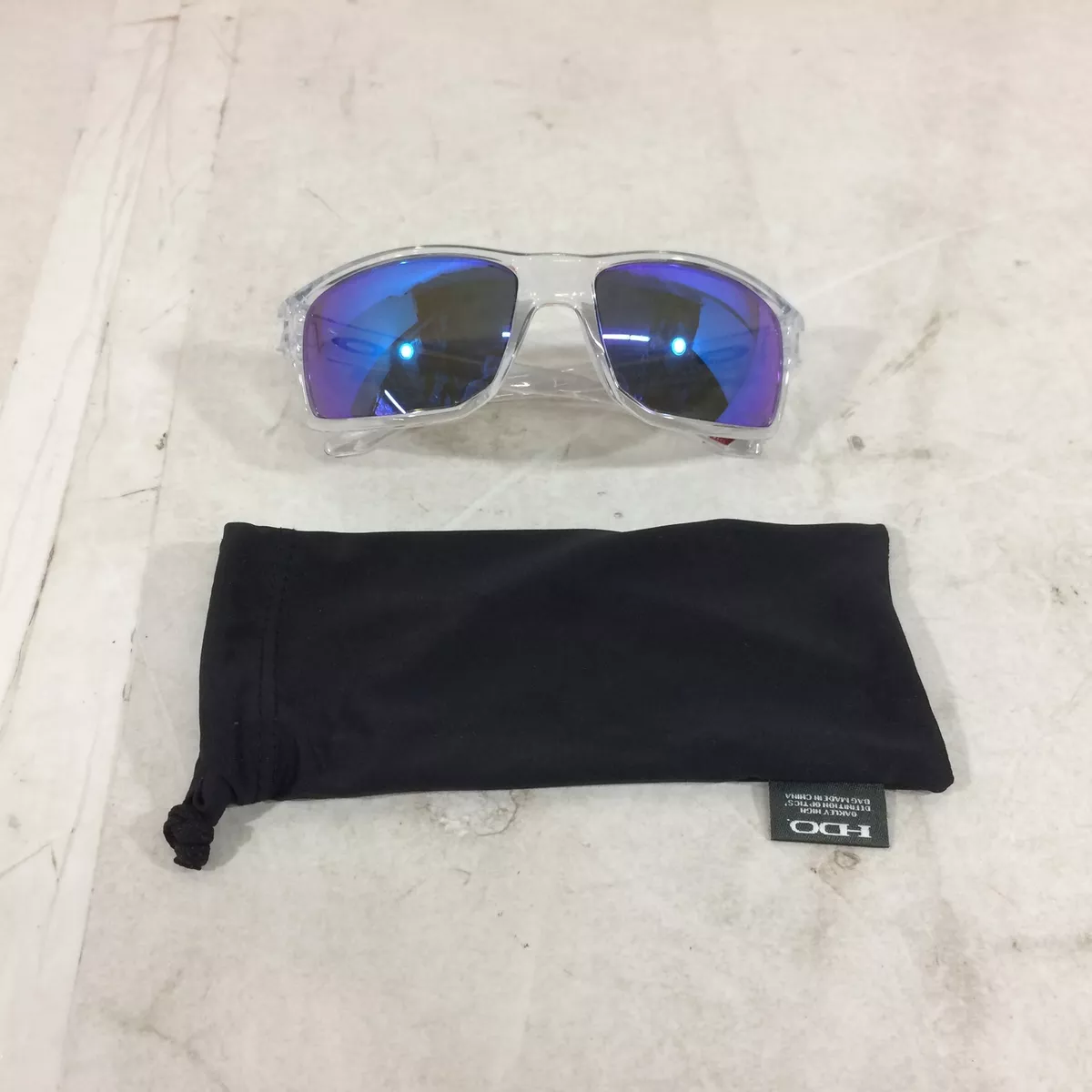 Oakley OO9449 Gibston 61 Prizm Sapphire & Polished Clear Sunglasses