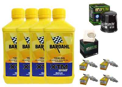 Service Yamaha XV 1600 Road Star Bardahl XTM 15W50 Ölfilter Luft Kerzen