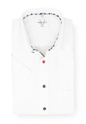 Marvelis Herren Kurzarmhemd Kurzarm Non-Iron Modern Fit,Einfarbig,New Kent