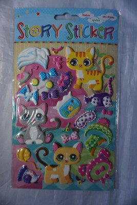 3D Story Sticker ''Katzen'' +++ NEU/OVP +++