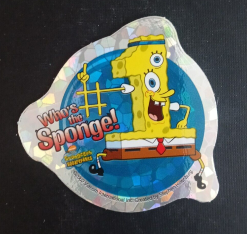 2002 A&A Global Spongebob Squarepants Vending Prism Sticker Series 3 #12 of 16 - Picture 1 of 2