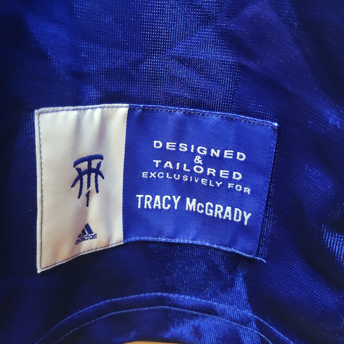 ウェア mactaddy RARE VINTAGE ADIDAS DESIGNED TAILORED TRACY McGRADY TMAC