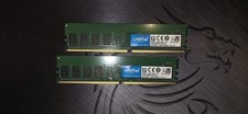 Crucial DDR4 2400MHz 8GB (2x4GB) CL17 CT4G4DFS824A Desktop UDIMM RAM Memory