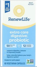 RenewLife Ultimate Flora Extra Care Probiotic 50 Billion Cfu 90 Veg Caps