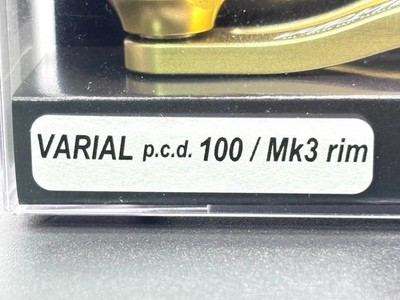 DRT VARIAL p.c.d 100/MK3 rim Gold fishing reel handle NEW From